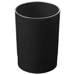 Подставка-органайзер (стакан для ручек), 70х70х90 мм, черный